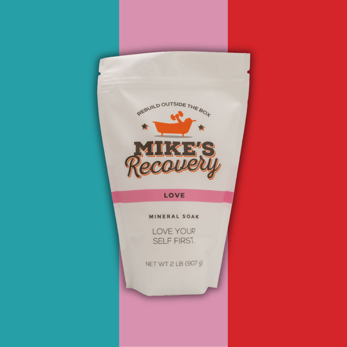 2lb bag of Love blend mineral salt for bath