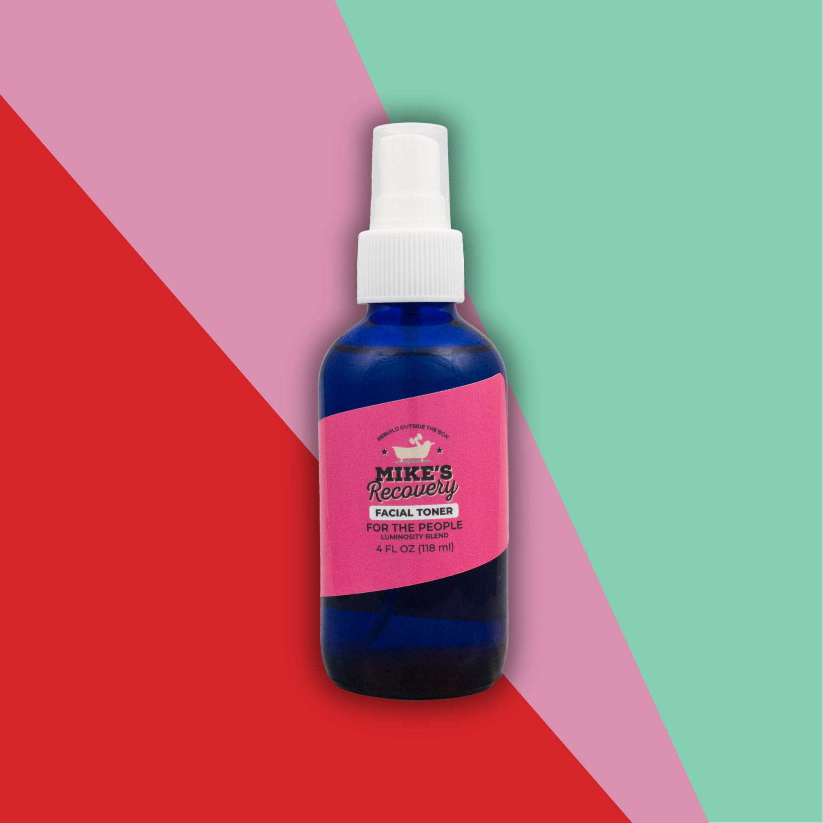 Small bottle of Luminosity facial toner spray