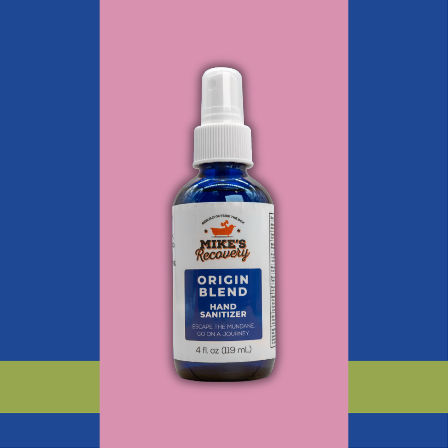 4oz bottle of hand sanitizer