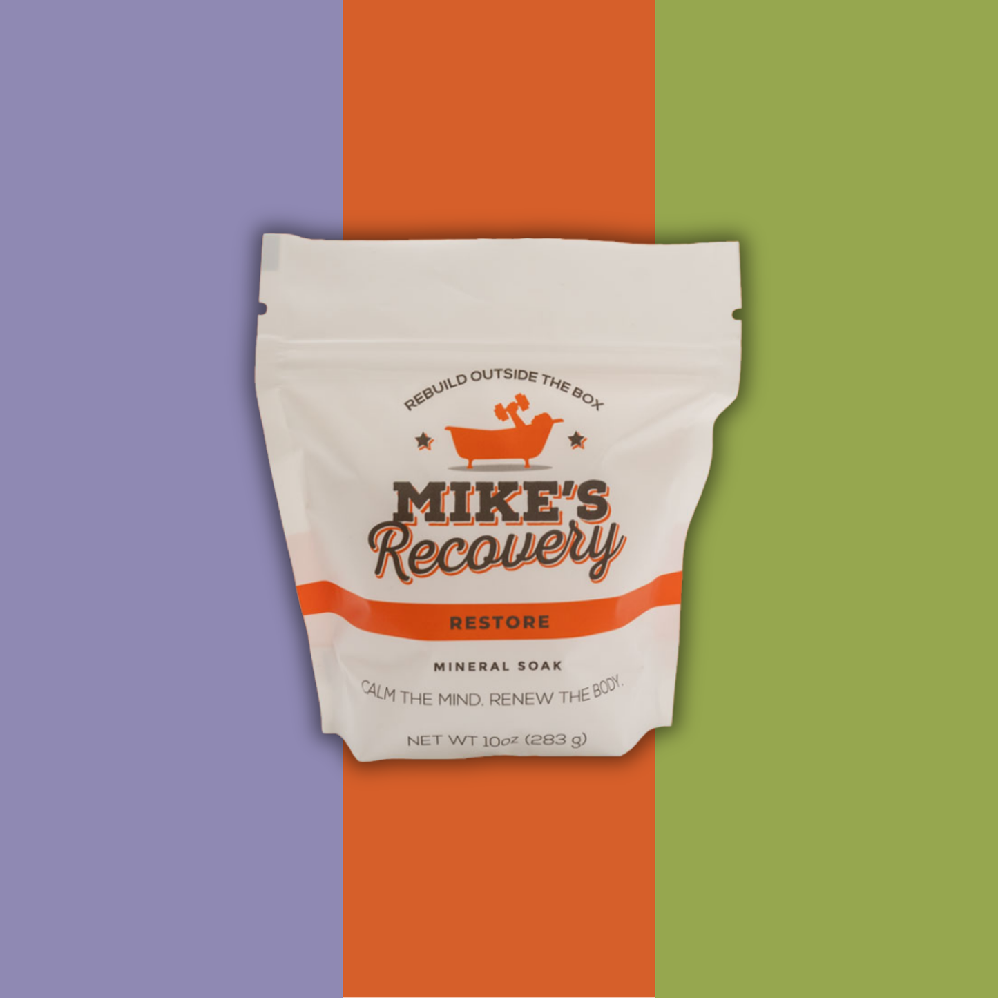 10oz bag of Mike's Recovery restore blend mineral soak
