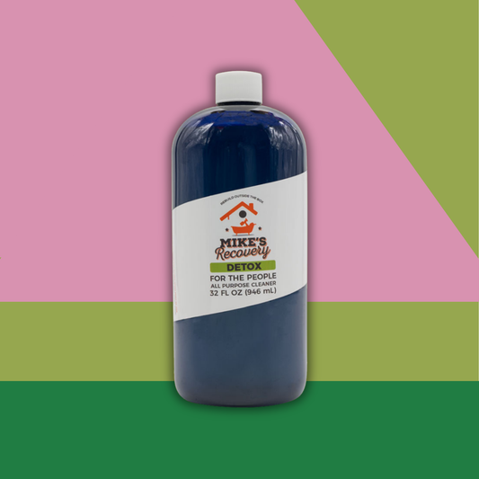 bottle of detox all-purpose cleaner