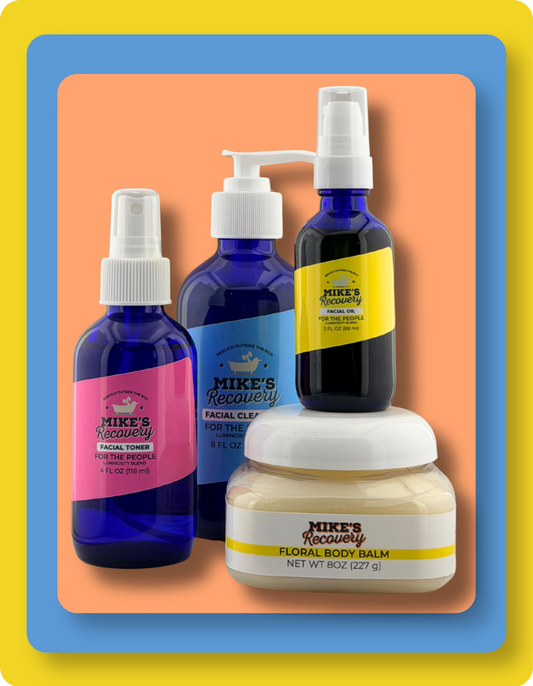Facial Line Set + Floral Balm