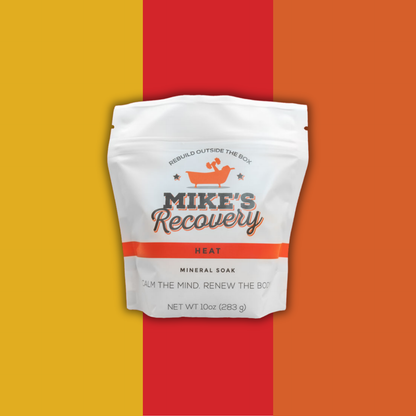 10oz bag of Heat blend mineral soak by Mike's Recovery