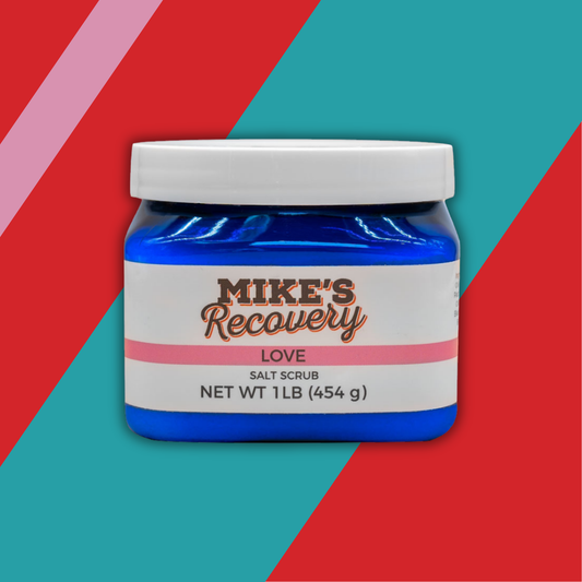Love body scrub exfoliating body wash