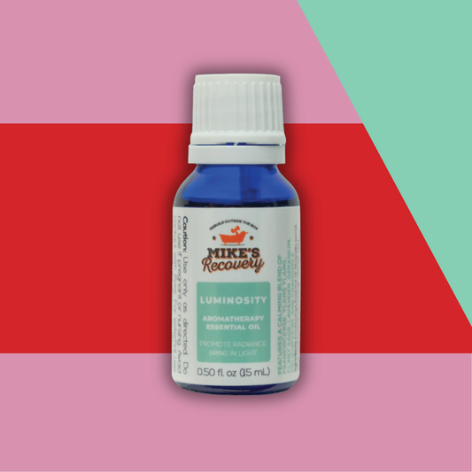 Small bottle of Luminosity essential oil