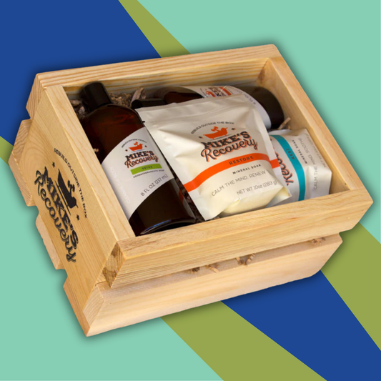 Mike's Medium Pine Crate Combo