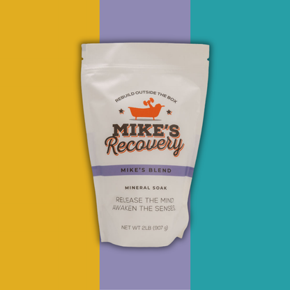 Mike's Blend mineral salt bath soak