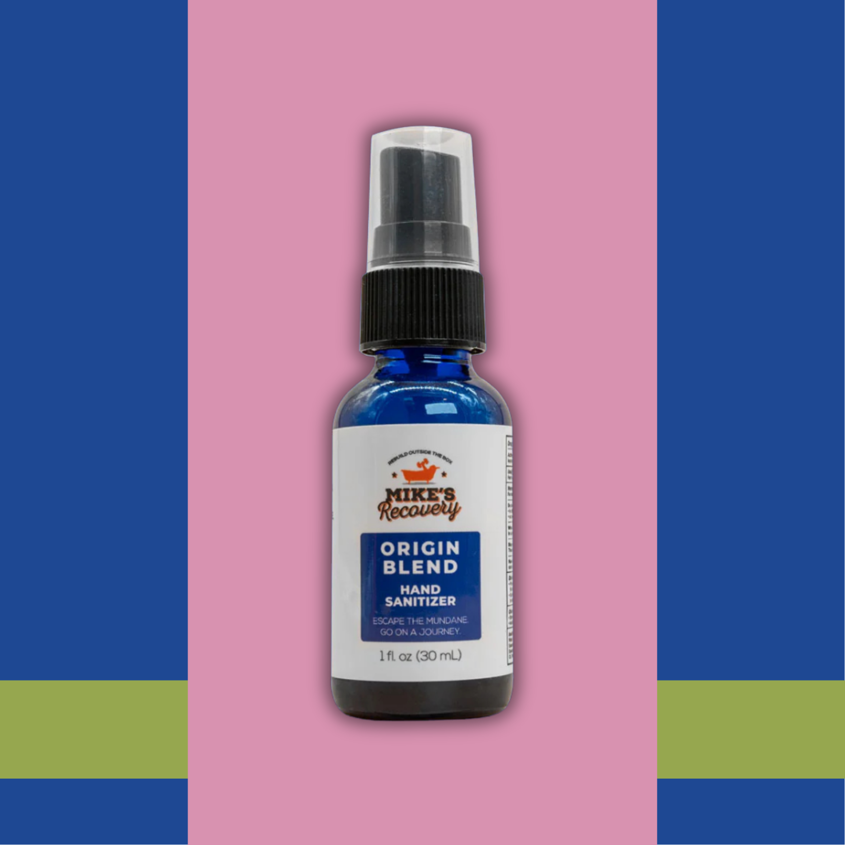 1oz bottle of origin blend hand sanitizer