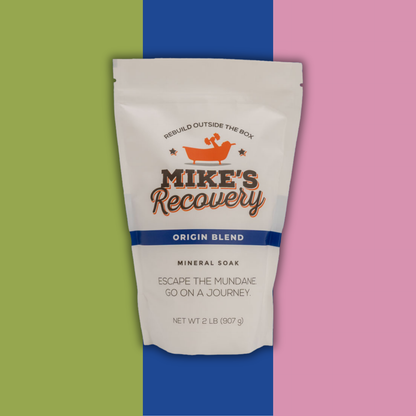 2lb pouch of Origin blend mineral salt for bath