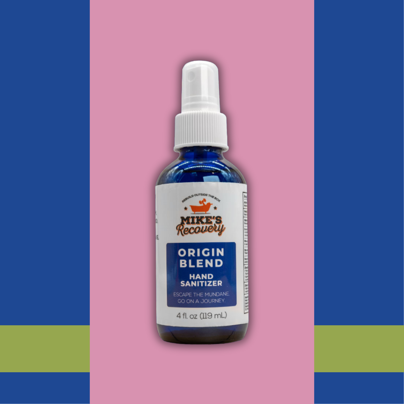 4oz bottle of hand sanitizer