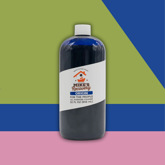 bottle of origin blend cleaner