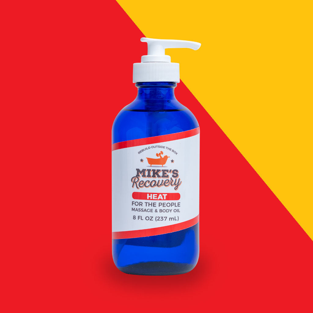 Heat Massage & Body Oil Mikes Recovery